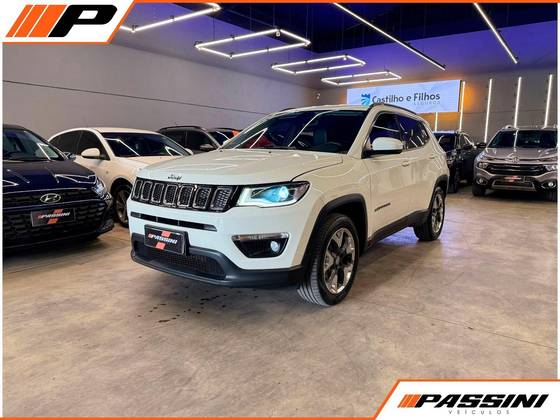 JEEP COMPASS 2.0 16V FLEX LONGITUDE AUTOMÁTICO JEEP COMPASS 2.0 16V FLEX LONGITUDE AUTOMÁTICO
